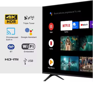 NEW Matrixway <b>Smart</b> LED TV 43-85 Inch HDTV 4K Android Built-In <b>Speaker</b> Game Mode DVB T2/S2 Support Customizable Resolution - Product Image 3