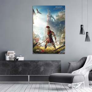 Póster con diseño de Assassin's Creed Odyssey para decoración de pared - Product Image 4