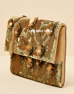 Bolsos de Solapa con Bordado Moderno y Elegante para Mujer, Bolsos de Estilo Nuevo para Mujeres y Chicas para Eventos Nocturnos y Fiestas - Product Image 2