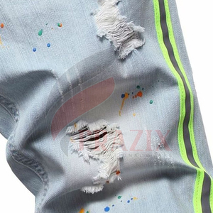 Pantalones vaqueros cortos con múltiples bolsillos para hombre, pantalón informal de algodón con 6 bolsillos, oferta - Product Image 6