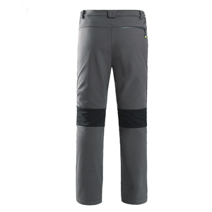 Pantalon coupe-vent softshell fabriqué en usine en polyester/coton Pantalon softshell personnalisé, léger, imperméable et respirant pour l'hiver - Product Image 6