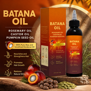 Aceite de Batana Hondureño Puro Sin Refinar al por Mayor para el Crecimiento del Cabello 4 en 1 con Romero, Aceite de Ricino y Aceite de Semilla de Calabaza Orgánico para el Cuidado del Cuero Cabelludo - Product Image 4