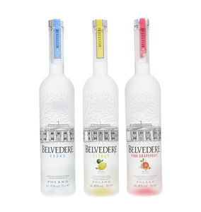 Vodka Belvedere en gros, mini-bouteilles de 50 ml, cartons de 200 unités pour la restauration aérienne, les minibars d'hôtel et l'hôtellerie. - Product Image 1