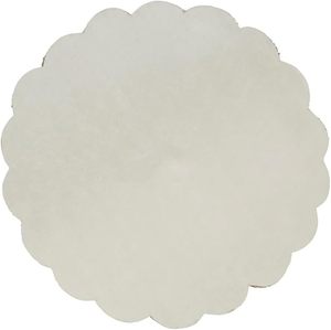 Napperon en perles de verre scintillantes or et blanc élégant Napperon unique pour les fêtes de mariage Événements de Noël - Product Image 2