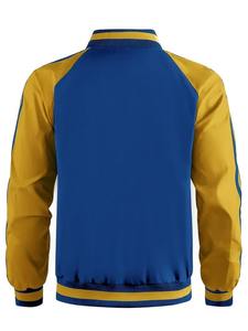 แจ็คเก็ตวาร์ซิตี้ผู้ชายสไตล์ลำลองสำหรับฤดูหนาว ผ้าแคนวาสรักษ์โลก โลโก้ด้านหน้า กันลม น้ำหนักเบา ดีไซน์สวย ราคาถูก รุ่นใหม่ - Product Image 4