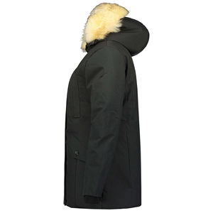 Manteau parka d'hiver personnalisé avec logo pour femmes, service OEM, veste parka pour femmes d'extérieur, design imperméable et coupe-vent, parkas pour femmes - Product Image 4