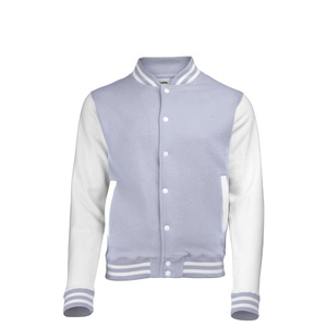 Chaqueta Varsity de Béisbol Personalizada de Alta Calidad para Hombre, Impermeable, Resistente al Viento, con Cuello Redondo y Forro de Lana - Product Image 5