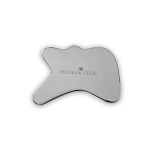 High Quality R-Shape Stainless Steel Gua Sha Tool Face Body Massage Muscle Relaxation Skin Rejuvenation Original Indian Factory - Product Image 3