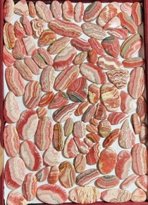 Cabujón de Rodocrosita Rosa Natural de Primera Calidad, Piedra de Cristal Pulida en Tamaños Personalizados, Piedras Preciosas Sueltas para Sanación, Formas Mixtas - Product Image 2