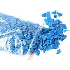 Flocons bleus de ferraille de tambours en HDPE de haute qualité pour les applications d'emballage - Product Image 2