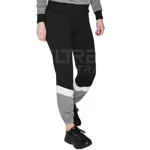 Contrast Color Premium Wholesale Price Top Fashion Quality Plain Comfortable Women <b>Joggers</b> Elastic Waist Fleece Quick Dry 2025 - Product Image 1