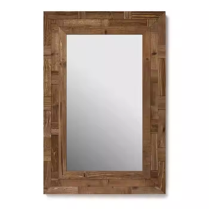 Miroir mural avec cadre en bois Fabricant et exportateur Décoration murale pour la maison par Azora Industries - Product Image 2