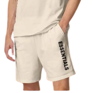 Custom <b>Men's</b> Summer Oversized Pullover Top and <b>Short</b> Set Breathable Knitted Casual Style with Embroidered Plain Design - Product Image 6