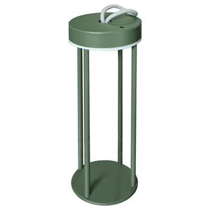 Lámpara de mesa para exteriores GEMMA, color verde salvia, 1 luz, 500 lúmenes, 4 W, CCT blanco, IP54, 13x28,5 cm, modelo VS 120457 - Product Image 1