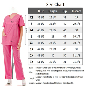 Verano Hospital Scrubs venta al por mayor personalizado estiramiento transpirable mujeres conjuntos enfermería Scrubs Uniformes De Hospital Scrubs uniformes conjuntos - Product Image 6