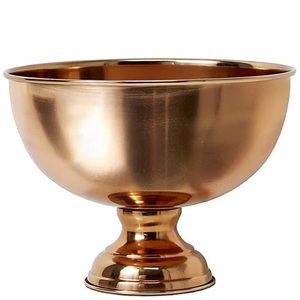 Customized Gold Cast Metal Serving Bowl Durable Table Centerpiece for Home Hotels Salad & <b>Snacks</b> Mixed Serving Bowl - Product Image 6