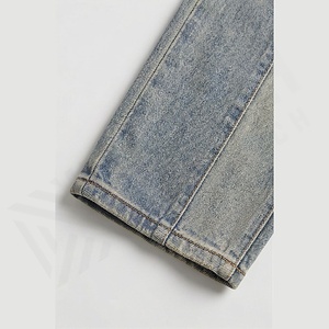 กางเกงยีนส์ทรงตรงผู้ชาย เอวกลาง แฟชั่น ทนทาน สีตามสั่ง ขายส่ง คุณภาพพรีเมียม จำนวนมาก - Product Image 6