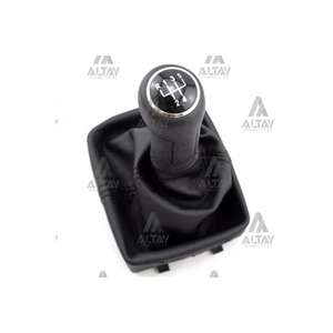 Funda y Pomo de Palanca de Cambios de 5 Velocidades para Polo IV 01-05 6q1711113f - Product Image 1