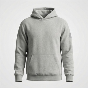 Sudadera con Capucha Personalizada para Hombre, Transpirable, de Secado Rápido, con Bolsillo, Corte Regular, Estilo Urbano, Invierno, 100% Algodón, Ecológica, Gruesa - Product Image 1