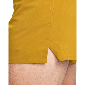 Short de bain jaune moutarde pour homme Vêtements de plage à séchage rapide Vêtements de sport d'été à taille élastique et à cordon Logo personnalisé Expédition DDP - Product Image 5