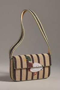 Bolso de Mano Clásico de Algodón con Cuentas de Diseño Moderno para Mujer, Decoración Bordada a Mano con Lentejuelas, Cierre Abierto, para Fiestas, Venta al por Mayor - Product Image 2