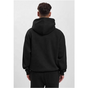 บริการ OEM เสื้อฮู้ดดี้ผ้าฝ้ายหนานุ่มพิเศษสำหรับผู้ชาย พรีเมียม ปักลายที่กระเป๋า  ขายส่ง ราคาพิเศษ เทรนด์ปี 2024 คุณภาพสูง - Product Image 4