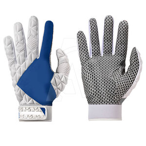 Gants de baseball professionnels personnalisés de haute qualité, fabriqués à la main au Pakistan pour le poste de outfield, en cuir, imperméables et légers - Product Image 1