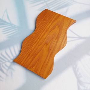 High Quality Ash Wood Square Handpainted Eco-Friendly Table <b>Mats</b> Placemat Dining <b>Plate</b> Dish <b>Mat</b> for Restaurant Hotel Home - Product Image 4