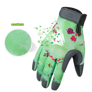 Customized Design Breathable Cloth Safety <b>Gloves</b> for Men Women Green Blue Printed Gardening <b>Gloves</b> Hand Protection for Garden - Product Image 3