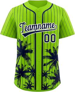 Tackle Twill Baseball Jersey Personnalisé Bouton Complet Softball Uniformes Sublimé Broderie Équipe Nom Numéro Hommes Femmes Jeunesse Ensemble - Product Image 6