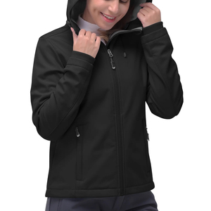 Femmes hiver vêtements de plein air 3 couches Softshell vestes randonnée Polyester fermeture éclair randonnée porter longue vers le bas Parka manteaux 2026 - Product Image 4