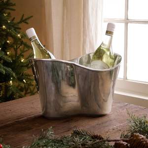 Antique design en acier mini bol à crème glacée design base poinçon bol champagne vin refroidisseur bol et utilisation à la main - Product Image 4