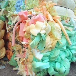 เศษโฟม PU เป็นก้อนสำหรับทำโปรไฟล์เศษ100% สะอาดและแห้ง - Product Image 2