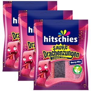 "Venta al por mayor Hitschies Sour Dragon Tongues Candy 125g x 3 Pack Venta caliente, precio de fábrica, la mejor calidad, golosinas dulces y amargas" - Product Image 3