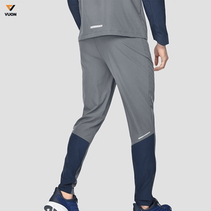 Chándales de invierno OEM para hombre de tendencia superior personalizado Slim Fit ligero transpirable tela de secado rápido con mangas largas - Product Image 6