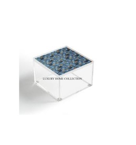 ฐานอะคริลิคโลหะแนวศิลปะสวยงามกล่องหวานลายดอกไม้สไตล์ที่เป็นเอกลักษณ์พรีเมี่ยมสำหรับงานแต่งงานเทศกาลของขวัญขององค์กร - Product Image 5