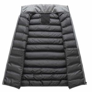 Fabricant de manteaux d'hiver pour hommes manteaux d'hiver à bulles sans manches veste vêtements gilet bouffant personnalisé pour hommes chaleur et durabilité - Product Image 2