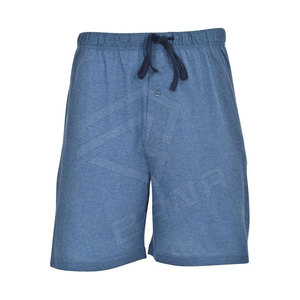 Pantalones Cortos Deportivos de Lona para Hombre, Diseño con Logotipo Personalizado, Elegantes, Casuales, Cómodos, Cintura Elástica, 100% Algodón, Color Sólido, en Venta - Product Image 2