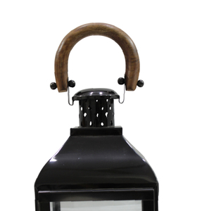 Stylish Home <b>Black</b> Nickel Metal <b>Lantern</b> For Wedding Decoration - Product Image 5