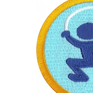 Parches bordados con logotipo personalizado disponible, la mejor ropa, parche de chenilla bordado personalizado, nuevo MOQ bajo al por mayor, bordado personalizado - Product Image 3