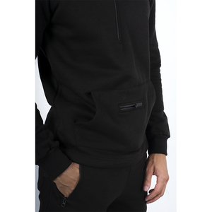 Wholesale Custom Men's XL Plus Size Tracksuit High Quality Lightweight Polyester/Nylon/Cotton Fleece Sportswear Breathable - Product Image 3