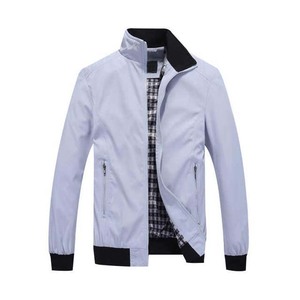 Venta al por mayor de ropa personalizada chaquetas de bombardero para hombre, chaqueta a prueba de viento lisa, abrigos para hombres, fábrica OEM, ropa de calle de poliéster y nailon - Product Image 4