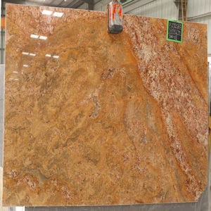 Estilo de diseño grande de losa de granito de oro imperial moderno con superficie pulida atractiva - Product Image 1