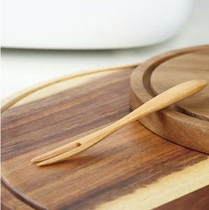 Mango madera tenedor cuchara nuevo diseño utensilios herramienta para cocina Hotel restaurante alta calidad ensalada cucharas y tenedores y venta - Product Image 5