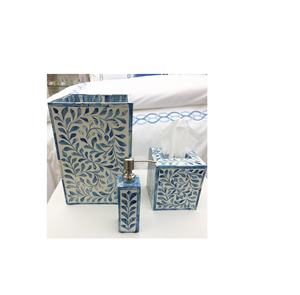 Accessoires de salle de bain, incrustation d'os, ensemble de salle de bain, vente en gros, prix en vrac, haute qualité - Product Image 6