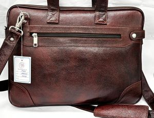 <b>Mens</b> Waterproof PU Leather <b>Crossbody</b> Business <b>Bag</b> with Adjustable Strap Large Capacity Briefcase for Work and Travel - Product Image 1