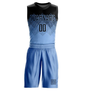 Uniforme de baloncesto cómodo de alta calidad con logotipo personalizado El mejor uniforme de baloncesto de tela suave - Product Image 3