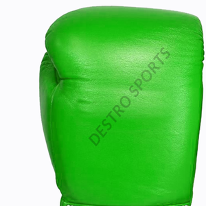 Gants de poinçonnage en cuir PVC 10oz personnalisés respirants entraînement de performance pour adultes et enfants pour la boxe d'arts martiaux - Product Image 6