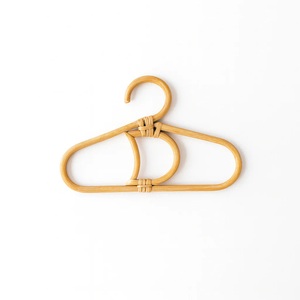 Perchas de Ropa Ecológicas de Ratán, Perchas Hechas a Mano de Bambú/Ratán Natural para Vestidos, Abrigos, Ropa de Bebé y Adultos - Product Image 5