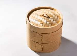 قدر طهي بالبخار عالي الجودة صديق للبيئة مصنوع من الخيزران لطهي الطعام بالبخار - Product Image 4